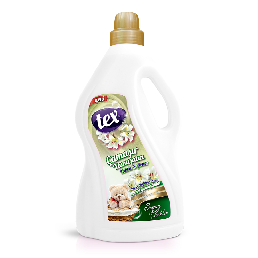 Tex Çamaşır Yumuşatıcı Beyaz Çiçekler 4 lt