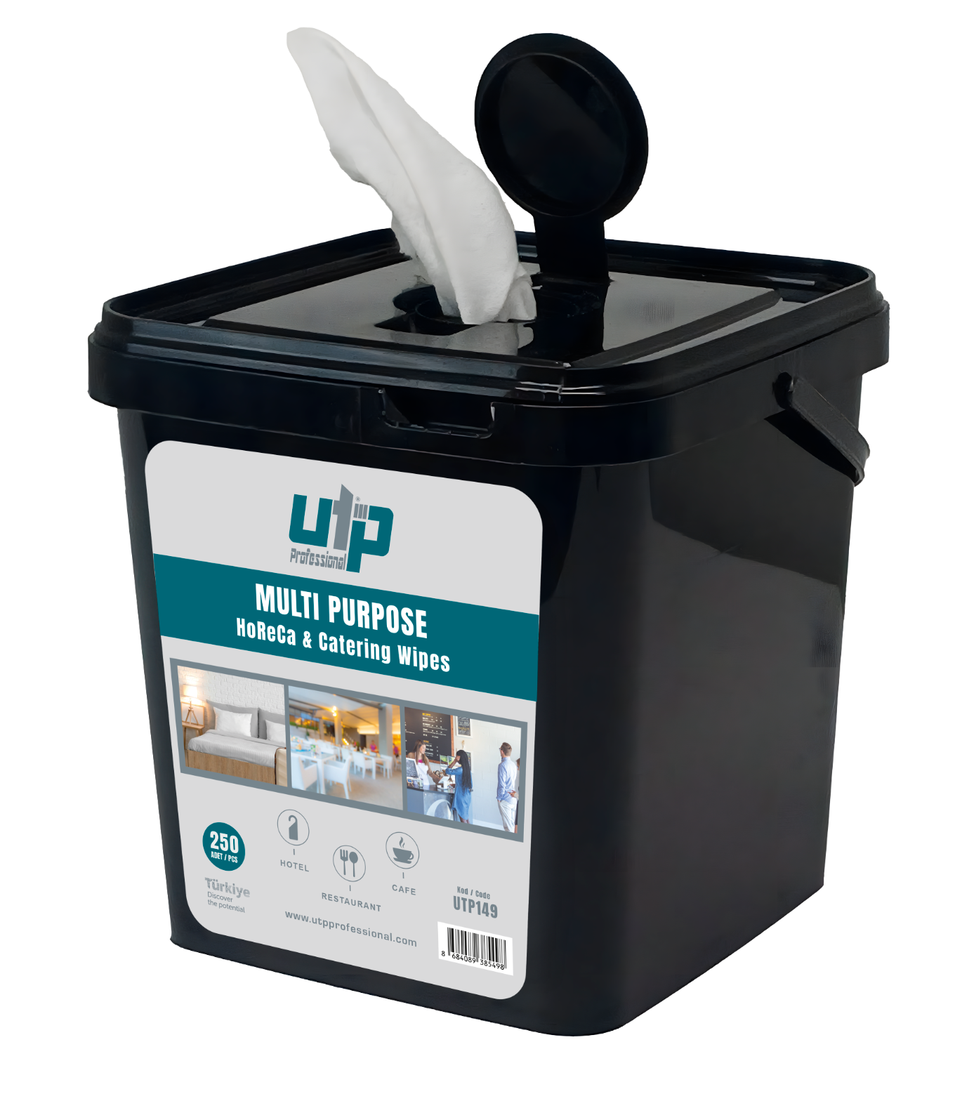 UTP HORECA TİP ISLAK MENDİL 250 ADET